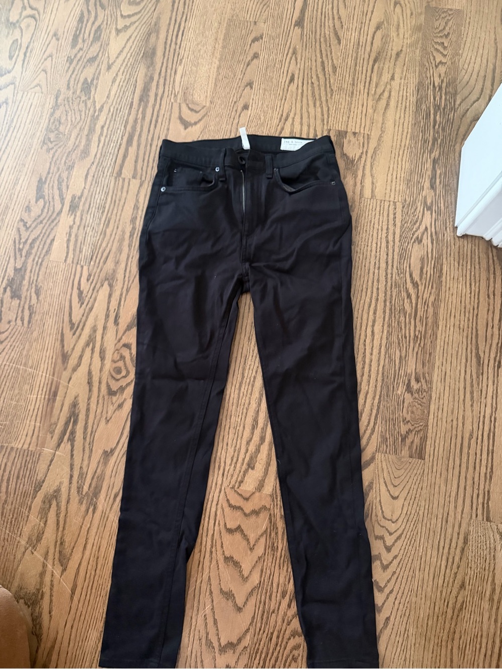 rag & bone Black Skinny Jeans - Size 27